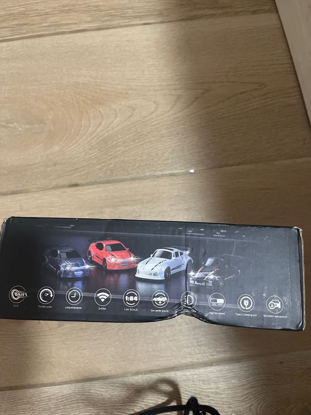 Coche RC 1:64 4WD Azul