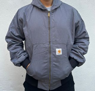 Chaqueta Carhartt Rework Active 90s Gris