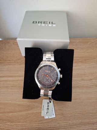 Orologio Breil Uomo Cronografo Grigio Argento