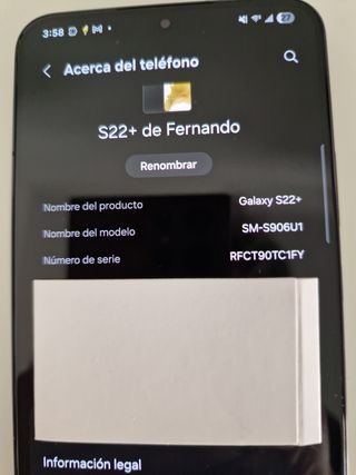 Samsung S22 Plus Americano SNAPDRAGON 8 - IMPOLUTO