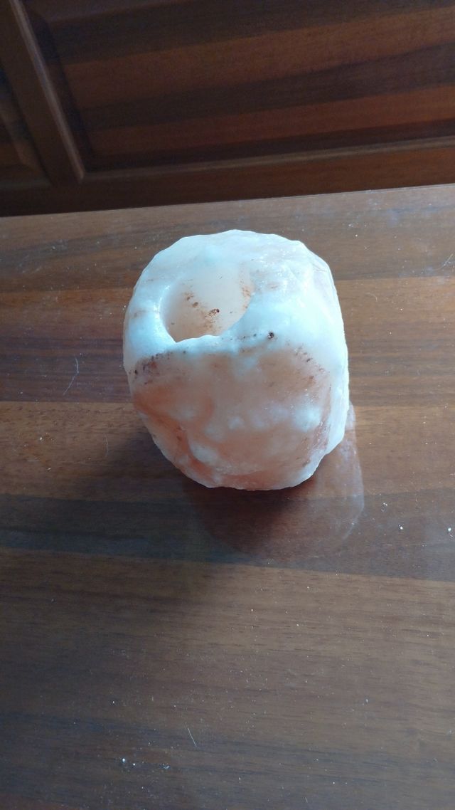 Portacandele in pietra naturale