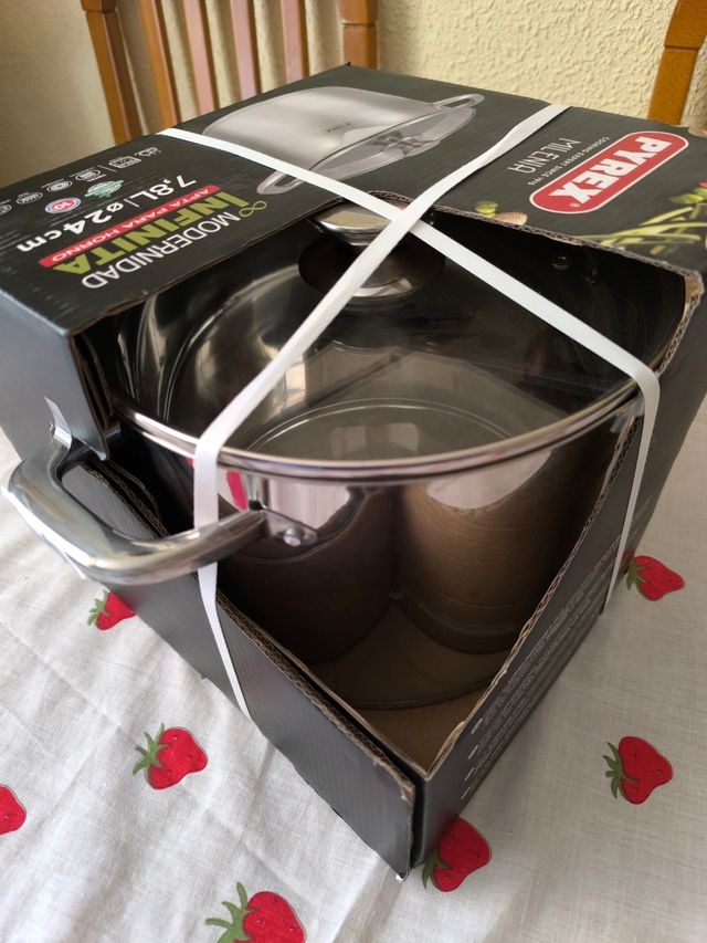 Olla Pyrex 7.8L
24cm