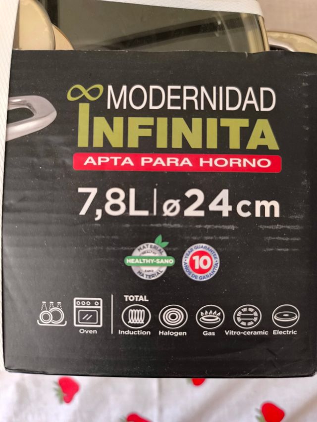 Olla Pyrex 7.8L
24cm