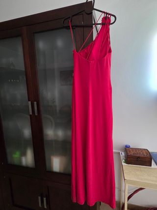 Vestido fiesta Studio Classics, talla 38, rosa.