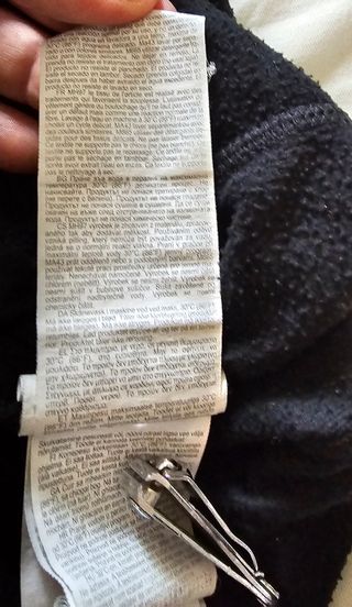 Maglietta termica nera per ragazzo