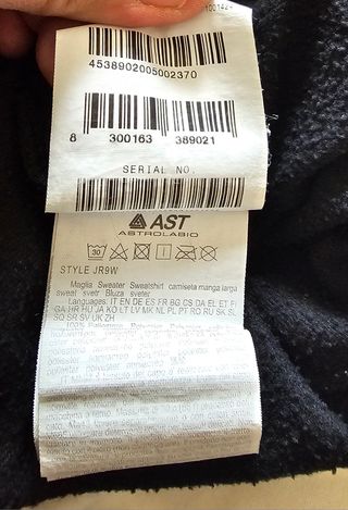 Maglietta termica nera per ragazzo