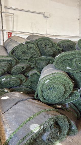 Césped Artificial Reciclado - Stock Valencia