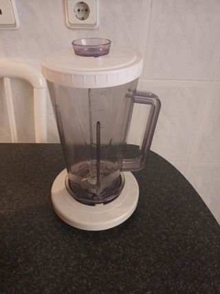 Vaso batidora transparente