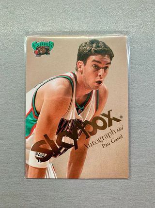 Carta NBA Pau Gasol, Grizzlies, Skybox Fleer 2004 