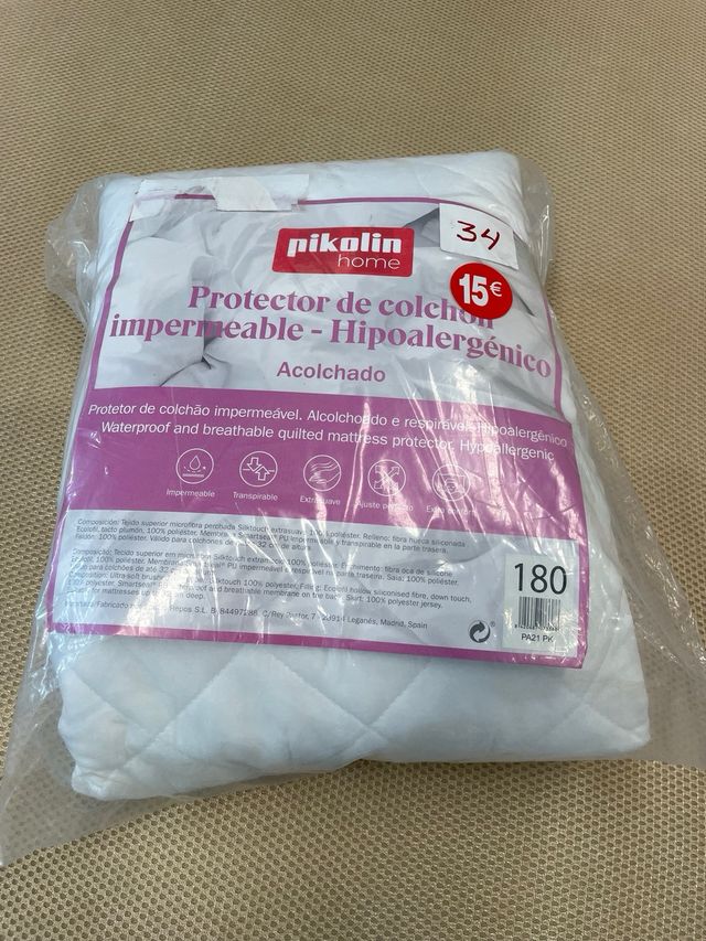 Protetor de Colchão Hipoalergénico Ref. 34