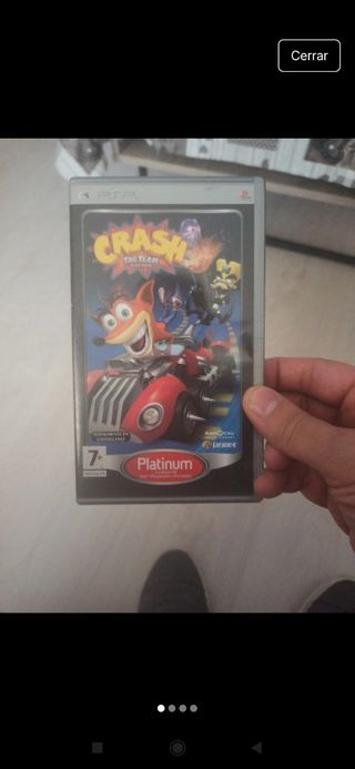 Crash Tag Team Racing PSP Platinum