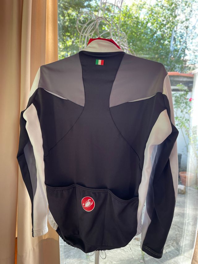 Castelli Rosso Corsa Donna Wind Stopper