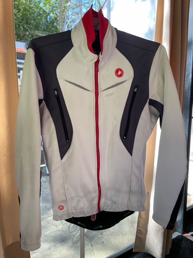 Castelli Rosso Corsa Donna Wind Stopper