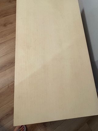 Mesa de centro elevable beige