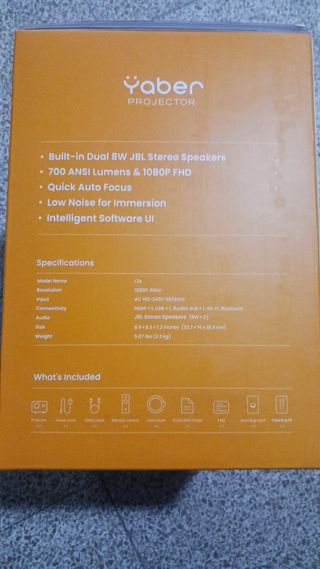 YABER Proyector L2s 4K Full HD JBL