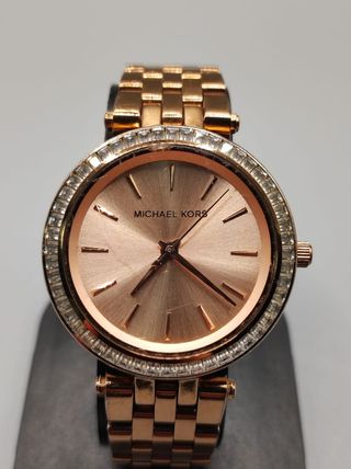 Reloj Michael Kors Dorado y Rosa con Cristales