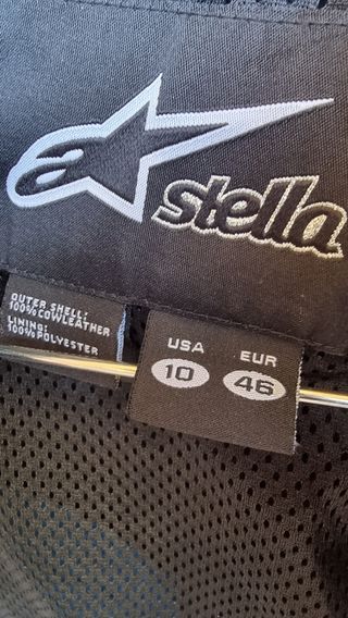 Mono Moto Mujer Alpinestars Stella. 2 piezas,T46 