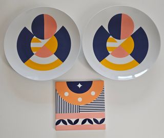 Brandani piatti design geometrico