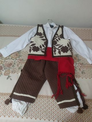 Traje Baturro Niño Talla 2-3 Años