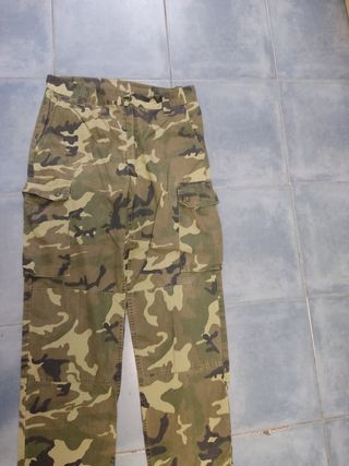 Pantalón militar camuflaje Talla L