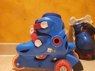 Patines y protectores Oxelo Talla 26-28