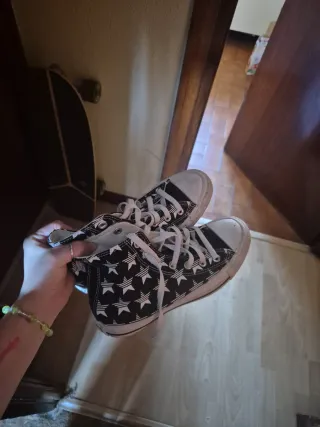 Zapatillas Converse All Star Estrellas Talla 38
