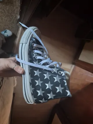 Zapatillas Converse All Star Estrellas Talla 38
