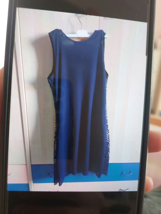 Abito donna CONOS blu/argento taglia M