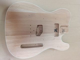 Cuerpo Telecaster Caoba sin barnizar