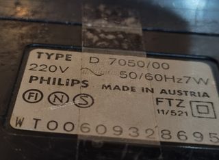 Radiocasete Philips freecorder D7050