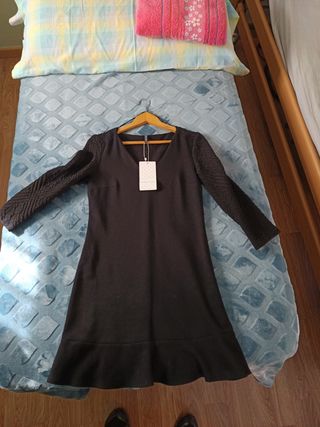 Vestido Naf Naf Negro Talla M