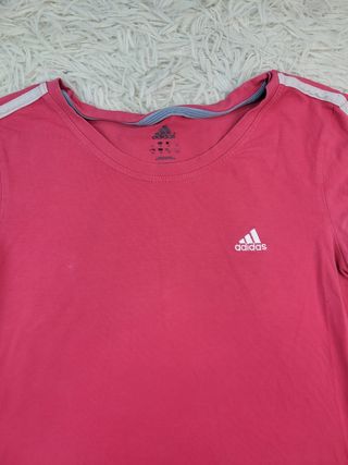 Camiseta Adidas Rosa Mujer