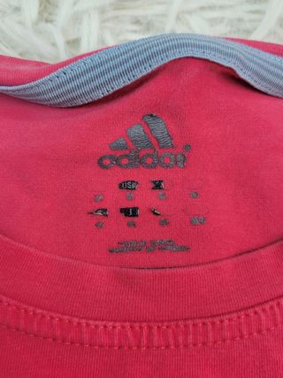 Camiseta Adidas Rosa Mujer