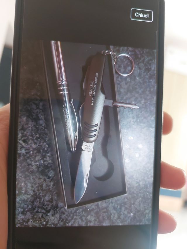 Kit portachiavi con penna CILLO