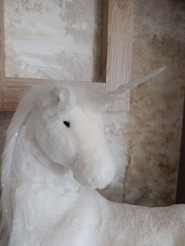 Unicórnio Decorativo Branco