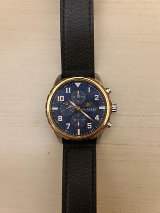 Reloj Viceroy Cronógrafo Azul, correa sin estrenar