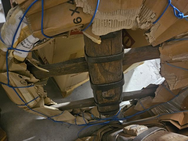 Ruedo Madera Rústica Decoración Vintage