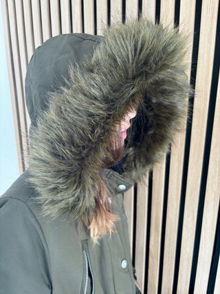 Giubbotto bambina con cappuccio