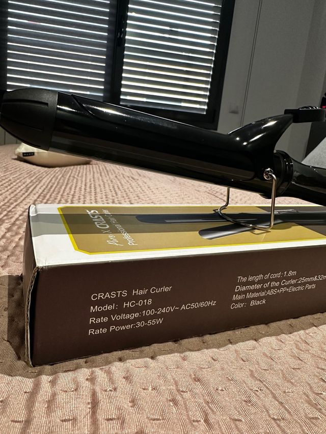 Rizador de pelo CRASTS HC-018 Negro