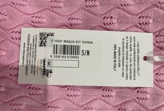 Maglione Nelly rosa taglia unica