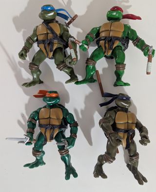 Tartarughe Ninja Set 4 Action Figure