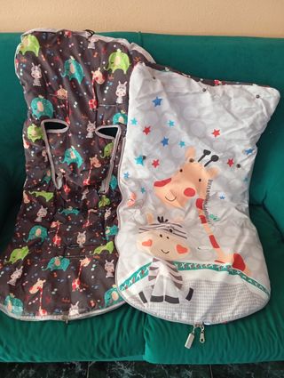 Saco para silla de paseo con estampado universal