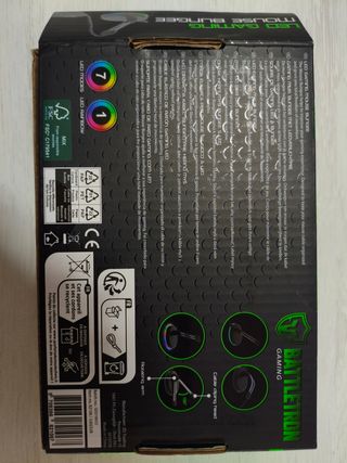 Mouse Bungee Gaming Batteltron RGB LED