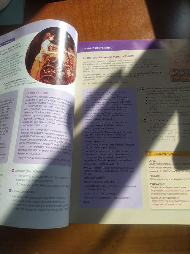 Historia 4º Eso. Serie Decubre