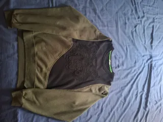 Sudadera Kenzo Vintage Rework Verde