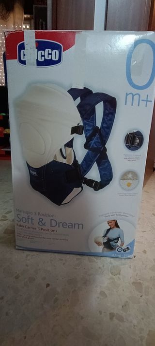 Mochila Porta Bebé Chicco Soft & Dream