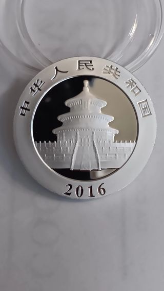 3 Moedas Panda Prata 999 2015/16/17
