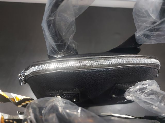 Borsetta Coveri World nera con foulard