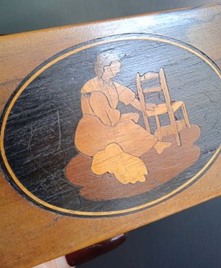 Piccola Scatola Intarsio Sorrentina Primi '900