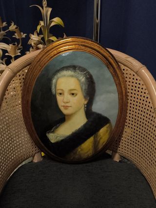 Antiguo retrato dama